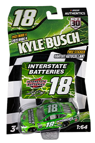 2020 Kyle Busch #18 M&M's & Interstate Batteries 1/87 Lionel Wave 1