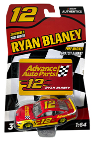 Ryan Blaney #12 Body Armor Ford 2020 NASCAR Authentics Wave 6 for sale online 