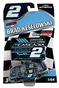 2020 Wave 1 1/64 Die-Cast Brad Keselowski NASCAR Authentics 2019 Kansas Win 